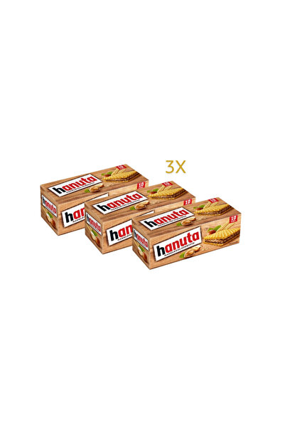 Hanuta HASELNUSS-SCHNITTE 10 STÜCK (3 ADET)