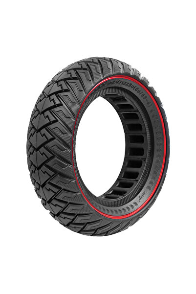 Choice red black 10 Inch 255x80(80/65-6) Off-Road Solid Tire 10x3.0 Tyre For Zero 10x For KUGOO M4 Kaabo Ma