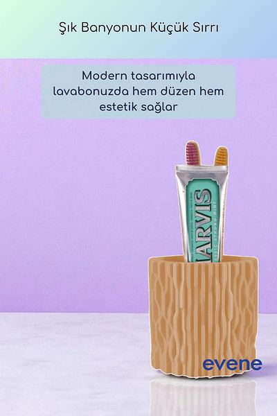 Evene Θήκη οδοντόβουρτσας Βάση οδοντόβουρτσας Βάση οδοντόβουρτσας Cappuccino Color Model 78