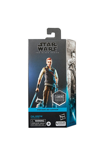 Hasbro IN BOX Cal Kestis Original 6 Inch Star Wars The Black Series Jedi Cal ...