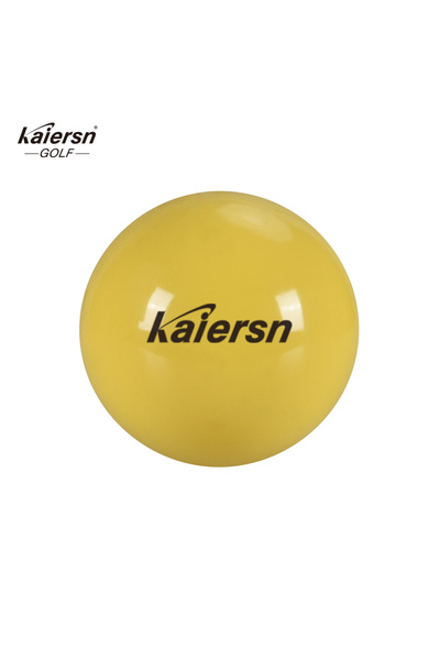 Choice كرات جولف كاييرسِن الصفراء الملونة - كرات تدريب متينة مقاس 6 سم/2.36 ب...