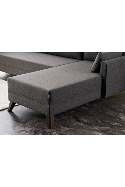 Vivense BELLA SOFT KÖŞE KOLTUK, ANTRASİT