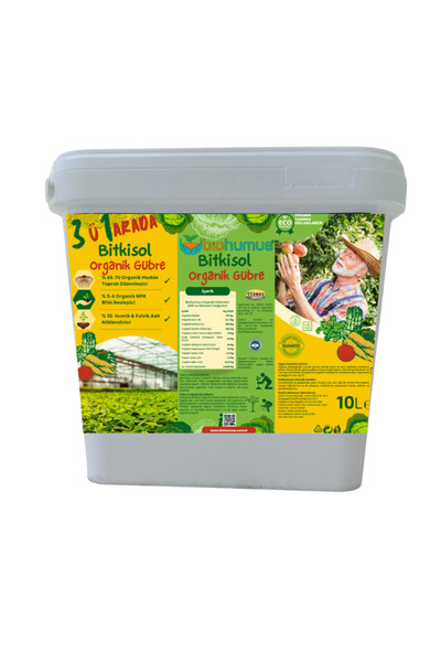 biohumus 3 ü 1 ARADA, Organik Gübre Bitki Besleyici, Kök Geliştirici, Toprak ...