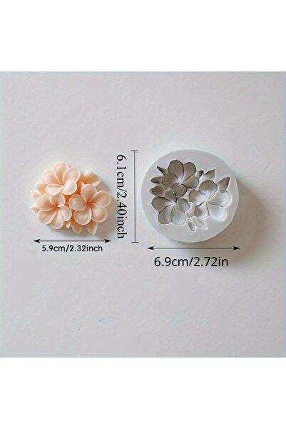 Choice 1pc Silicone Egg Blossom Candle Mold for DIY Handmade Soy Wax Candles,...