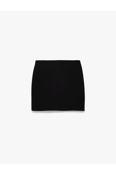 Koton High Waist A-line Mini Skirt