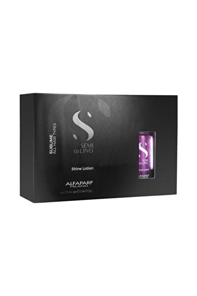 Alfaparf Milano Alfaparf Semi Di Lino Sublime Shine Lotion αμπούλες για λάμψη, 12 x 13ml