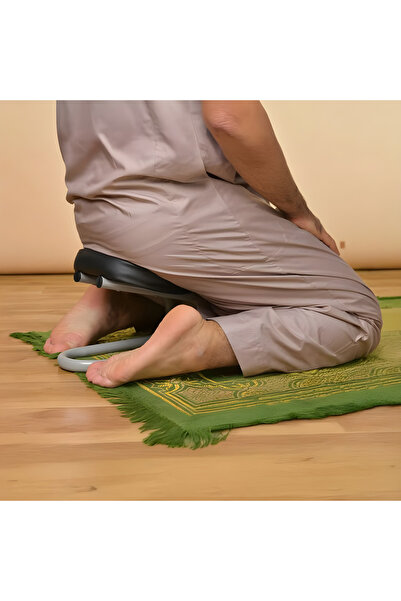 Generic Islamic Salah Seat Prayer Chair stool with Cushion for Knee & Back Support – Yoga Meditation Bench