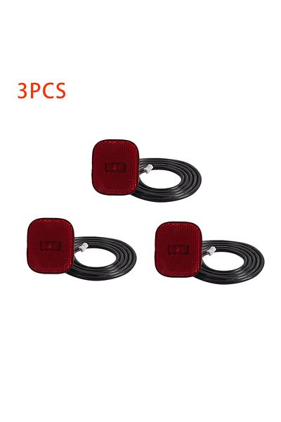 Choice 3 قطع لسكوتر Ninebot F2/F2 Plus/F2 Pro الكهربائي 1/3/5/10 قطع مصباح خلفي خلفي ورفرف خلفي وفرامل LE
