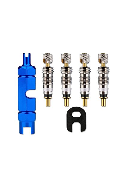 Choice عبوة من 6 قطع من محولات صمام بريستا - بدائل قلب الصمام الفرنسي مع أغطية وأداة إزالة لـ