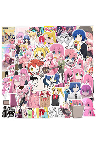 Choice1 ٥٠ قطعة من ملصقات بوتشي ذا روك! أنمي فتاة لطيفة غوتو هيتوري، ملصقات ت...