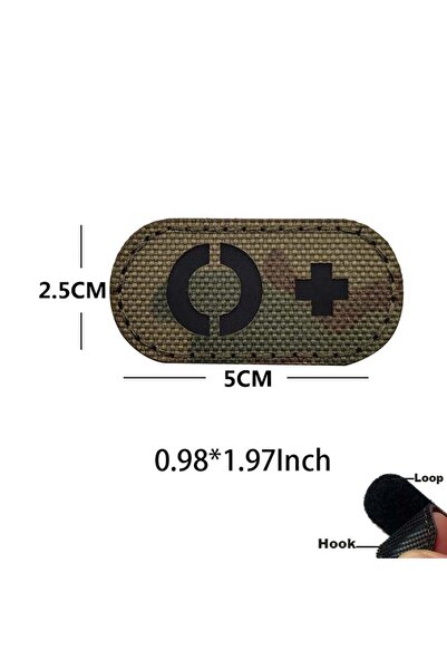 Choice21 IR-CP O POS 5*2.5CM IR Reflection Blood Type A B AB O POS NEG Emblee...