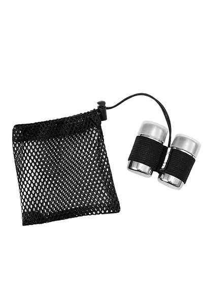 Choice Black Camping Seasoning Bottle 2X Small Pepper Shaker With Lid Stainless Travel Salt Container With
