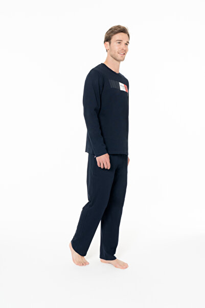 U.S. Polo Assn. U.S. Polo Assn. Erkek Lacivert Pijama Takım