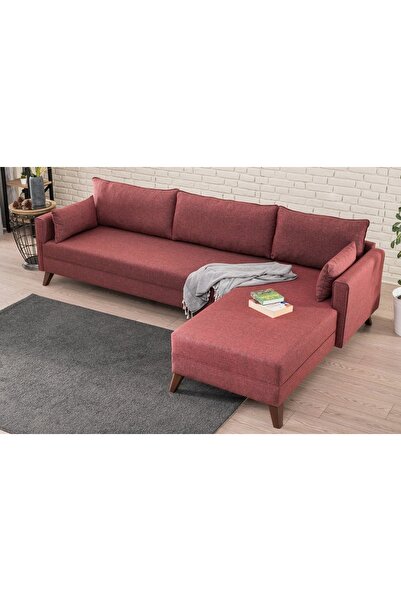 Vivense BELLA SOFT KÖŞE KOLTUK, BORDO, SOL KÖŞE