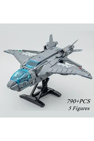 Choice no box Quinjet Fighter Military MOC-Starship SpaceShip Battle-Plane JET Thor Model Toys Figure Boys