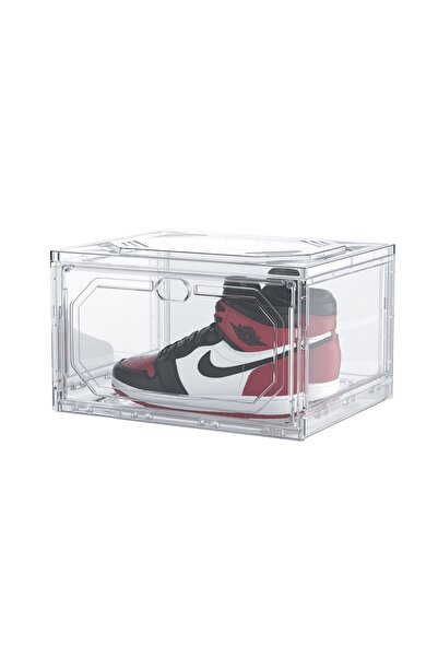 Briggs Shoe Organizer, PP+ABS, Magnetic Side Door, Dust Resistant, Anti-Oxidation, Multi-Use, 36 x 28 x 21