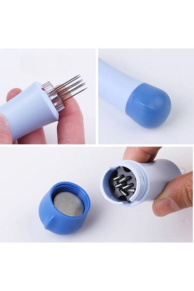 Choice Hot Sale Felting Needle with 7Needles Plastic Household Handmade DIY Starter Tool Materials Blank...