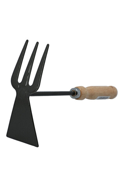 Quinnco Spade Cultivator with Wood Handle