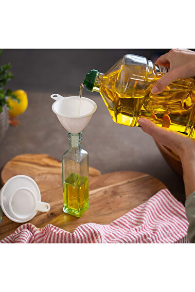 Chef Craft 3-Piece Plastic Funnel Set 2.5-3.75 Inch