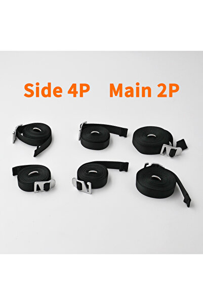 Choice حزام شبكي لغطاء التخييم الرئيسي 2P وجانب 4P وتركيب غطاء التخييم الرئيس...