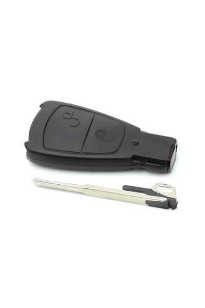 Briggs Carcasa Cheie Auto Mercedes-Benz, Tip Smartkey, 2 Butoane, Neagra -