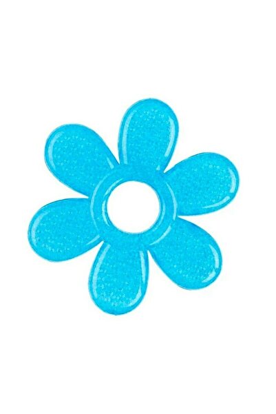 Babyono Jucarie dentitie, BabyOno, Cu gel, Fara BPA, Floare Albastru