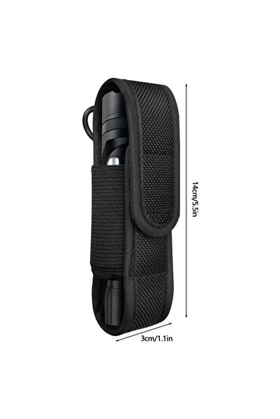 Choice غطاء مصباح يدوي أسود، جراب مصباح يدوي، غطاء مصباح LED، غطاء مصباح LED، غطاء واقٍ من النايلون لـ Hu