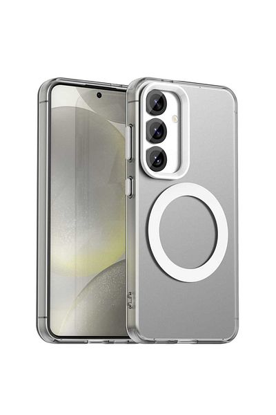 SKYDDAR INNOVATION Case for Samsung Galaxy S24 Plus / Galaxy S25 Plus, CandyCase, Magsafe, sticker set, White