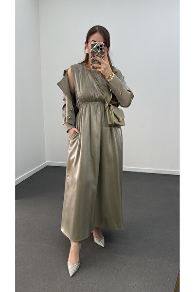 Narferita Felicia Modest Premium Elbise Ve Ceket Takımı