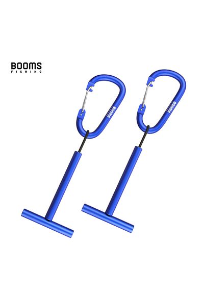 Choice Blue 2PCS Booms Fishing SH1 Fly Fishing Holder For Storing Multiple Tippet Line Spool Holders Durabl
