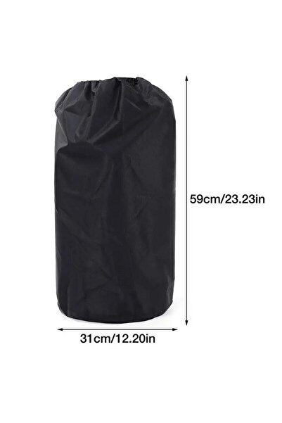 Choice غطاء خزان البروبان الأسود 210D من قماش أكسفورد الأسود، غطاء أسطوانات ا...
