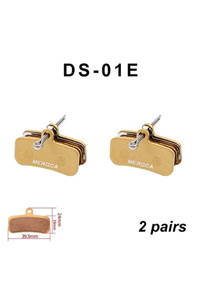 Choice DS-01E زوجان من وسادات الفرامل الهيدروليكية للدراجات الجبلية MEROCA ذا...