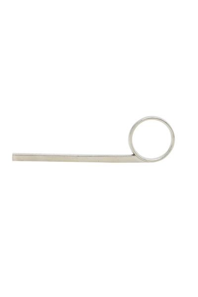Choice ND31 95mm Trumpet Hand Pull Ring Nickel-Plated Metal Trumpet Third Valve Sliding Finger Pull Ring Tr