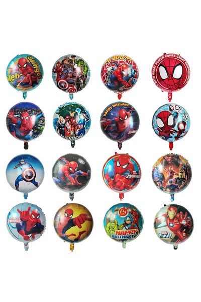 Choice 18inch style-1 10pcs 18inch Avengers Foil Balloons Baby Shower Birthday Party Decoration Boy Kids Su