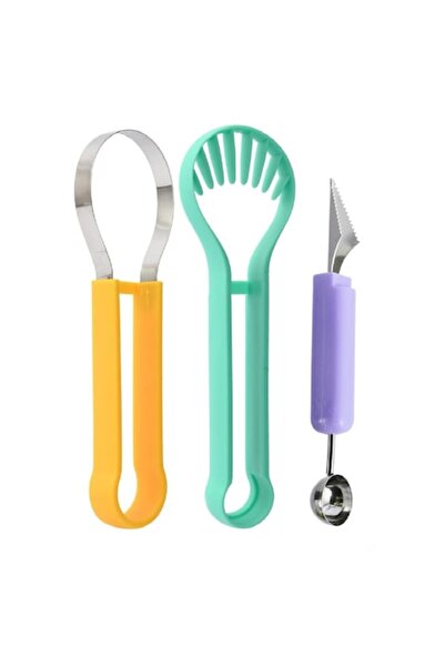 Camy Instrument de bucătărie 4 în 1 pentru tăierea și decorarea fructelor