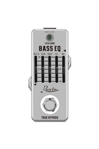 Choice BASS EQ Rowin LEF-317B Bass EQ Pedal 5 Band Equalizer Pedals For Bass Guitar With 5 Band Graphic Mi