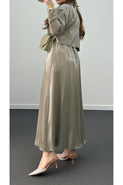 Narferita Felicia Modest Premium Elbise Ve Ceket Takımı