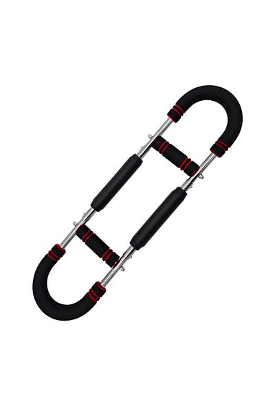 Choice Red Adjustable Arm Trainer With Resistance Bands Detachable Chest Expander For Upper Body Strength T