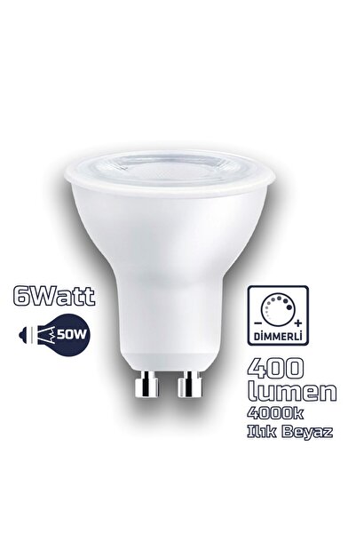 Heka GU10 220V 6W 4000K COB LED AMPUL ERD-285