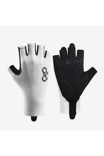 Choice XL White KoKossi Half Finger Cycling Bike Gloves Fitness Breathable Anti-Slip Bicycle Gloves Shock A