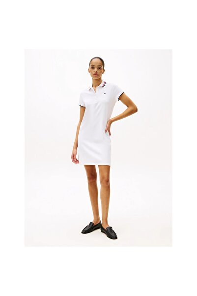 Tommy Hilfiger Th Ww0ww45532 Sporty Femınıne Reg Polo Kadın Elbise