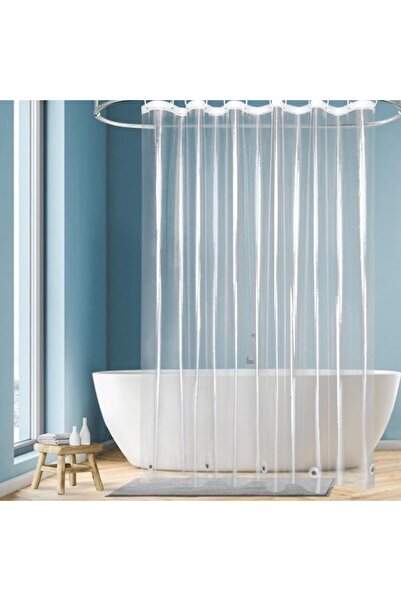 FOXMAG24 Perdea de duș, din plastic moale, dimensiuni 170/180 cm, impermeabil...