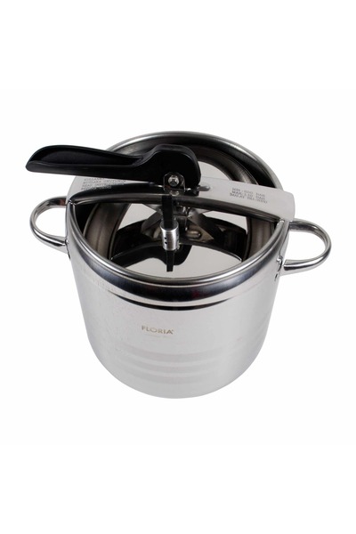 Zilan Oală sub presiune, oțel inoxidabil cu capac, 9L / ZLN 1015