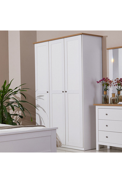 Home Box خزانة ملابس هامبتون بثلاثة أبواب