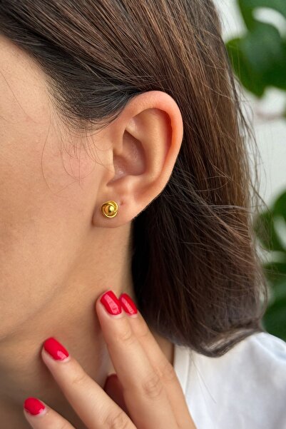 Utku Kuyumculuk 22 AYAR TOP MODEL ÇİÇEK KÜPE