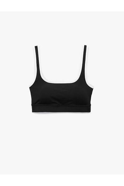 Koton Αθλητικό σουτιέν με λαιμόκοψη Slim Fit
