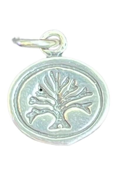 Briggs Pandantiv din Argint 925 Jolie Silver, Model Banut cu Pomul Vietii, 18 x 12 mm, 1.6 g