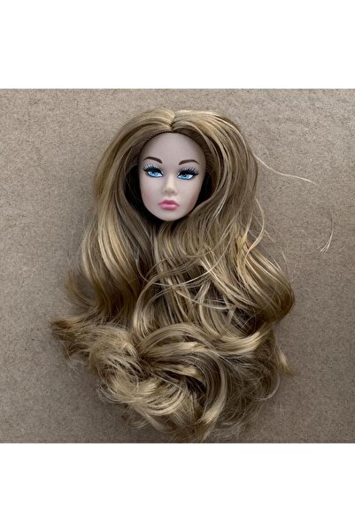 Choice 9 رؤوس دمى صغيرة من قالب وجه من البولي بروبيلين بمقياس 1/6 من دمية عصر...