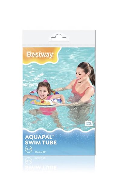 BESTWAY Summer Kids Swim Ring – Bright Assorted Designs for Pool and Beach Water Fun