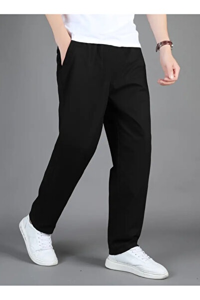 CAONNES Unisex Baggy Iki Iplik Oversize Eşofman Pantolon